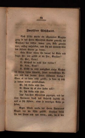 Zwölfter Abschnitt.