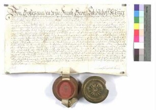 Ellwangischer Erblehenbrief über die Bühel- oder Dorfmühle zu Unterkochen