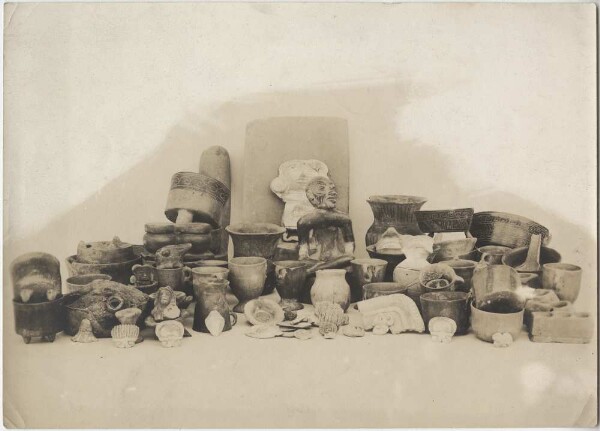 Various clay pots