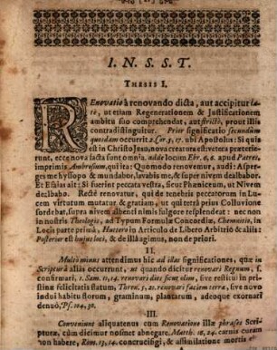 Diss. inaug. de renovatione