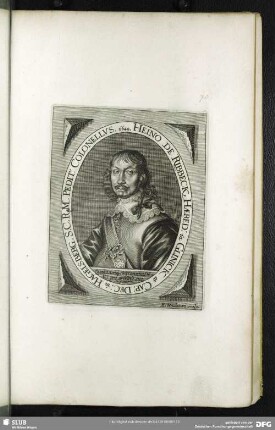 Heino De Ribbeck, Haered: in Glinick et Cap: Dec: in Hagelsberg S.C.Rq[ue] M. Pedit: Colonellus, 1649.
