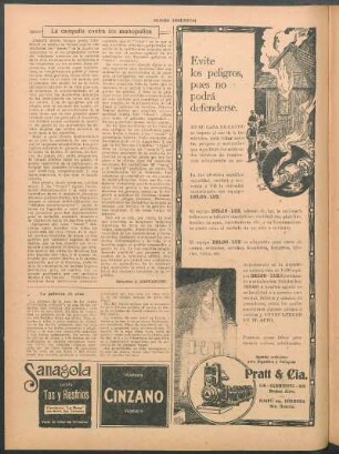 La campaña contra los monopolios