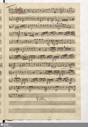 728. Duetto: Perche mai, destin spietato / Naumann, J.G.