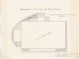 Garten Berninger, Langenstein: Pflanzplan 1:50