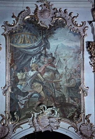Heinrich verschont die Bewohner der besiegten Stadt Troja