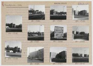 Straßenansichten. Berlin, Lichtenberg, Frankfurter Allee