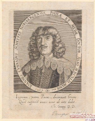 Dr. phil. et med. Johann Conrad Scheffer, Nürnberger