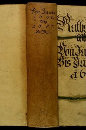 Ratsprotokolle, 1686 Aug. 3. - 1687 Aug. 6.