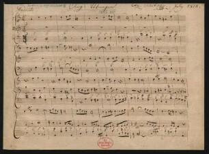 Sing-Übungen; V (2), bc; C-Dur; D 619