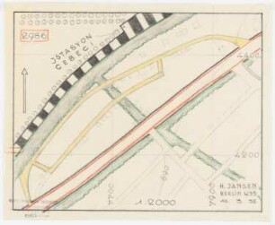 Gesamtbebauungsplan Ankara Teilbebauungsplan äußere Stadt: Grundplan 1:2000, Cebeci (südöstliche Vorstadt)