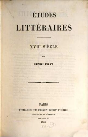 Etudes littéraires, 4,1