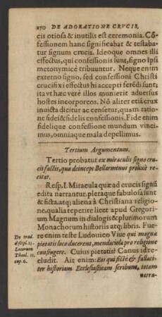 Tertium Argumentum.