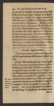 Tertium Argumentum.
