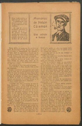Una retirada a tiempo : Memorias de Nelson Cóleman