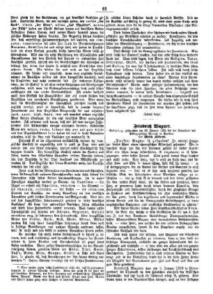 Friedrich Wagner : Nekolog, gesprochen am 26. Januar 1895 bei der Totenfeier des Pädagogischen Vereins in Dresden