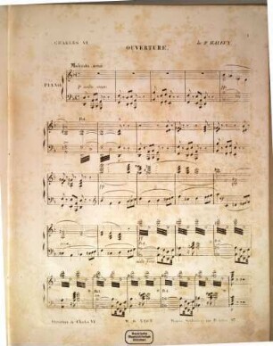 Charles VI : opéra en 5 actes