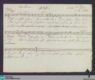 Gebet vor der Schlacht - Don Mus.Ms. 2006 : V (4); C; J 173