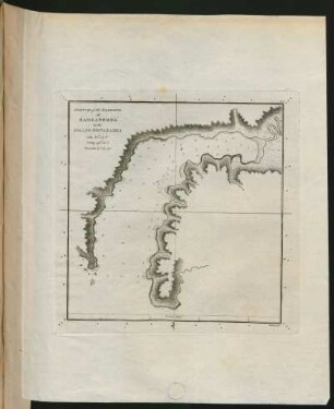 55. Sketch of the Harbour of Samganooda on the Island Oonalaska.