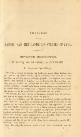 I. Algemeene opmerkingen