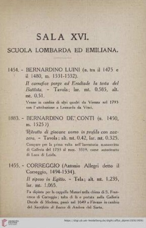 Sala XVI
