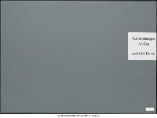 Ostafrika zwischen Äquator und Sambesi, Deutsch-Ostafrika : 1898 : Kartensammlung