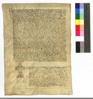 Vergleich zwischen v. Rodenstein, Haus-Komthur des D.O. zu Marburg, u. Crafft Hobeherre, Wappener, über die Besetzung der Pfarrei Selheim, der Art...