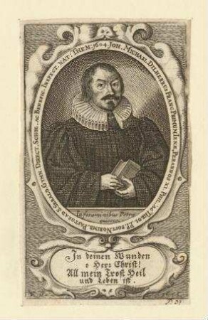 Johannes Michael Dilherrus; geb. 1604 in Themar (Lkr. Hildburghausen)