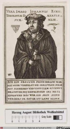 Bildnis Johann Maier od. Mayer, gen. Eck