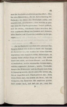 IV. - - Schilderung von Paris.