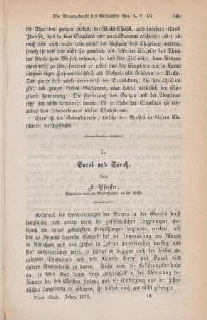 145-150 Sarai und Sarah