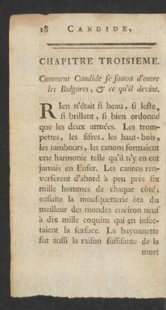 Chapitre troisieme
