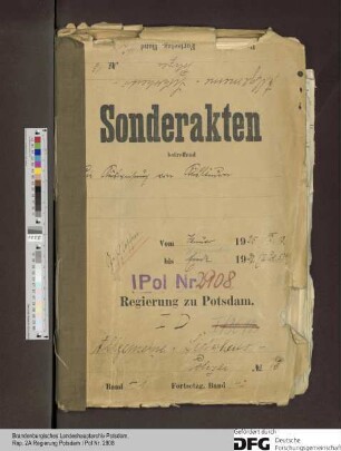 Überwachung demagogischer Bestrebungen, Landesverweisungen, Ausweisung von Ausländern