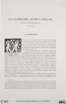 1: Un avorio del Museo Vaticano, [3] : studio iconografico