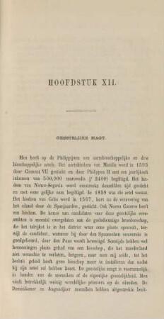 Hoofdstuk XII. Geestelijke magt