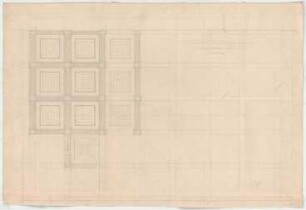 Thiersch, Friedrich von; Wiesbaden; Kurhaus - Decke im Weinsaal (Teilansicht)