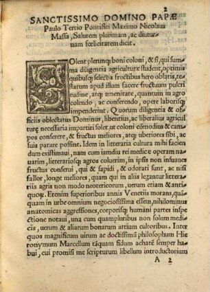 Nicolai Massae Liber introductorius Anatomiae ...