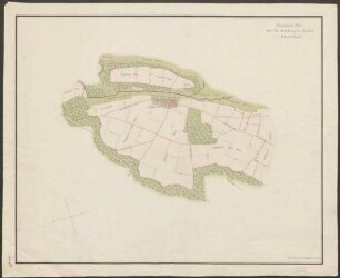 Situations-Plan über die Marckung des Fleckens Hagsfeld