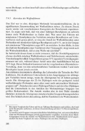 7.9.3 Korrelate des Waffenführens