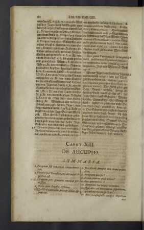Caput XIII. - XV.