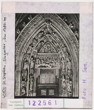Wien, Stephansdom: Singertor