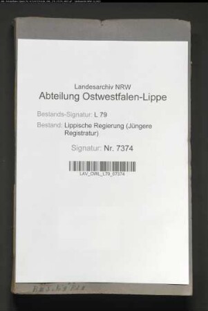 Erweiterung der Geschäftsräume des Verwaltungsamts Brake - Band 1