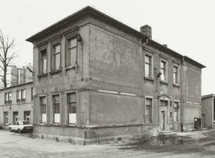 Dresden-Friedrichstadt, Waltherstraße 26. Nebengebäude (um 1865) des ehem. Königlichen Schullehrerseminars