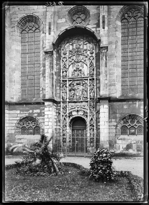 Chemnitz. Schlosskirche. Portal (Nordportal)