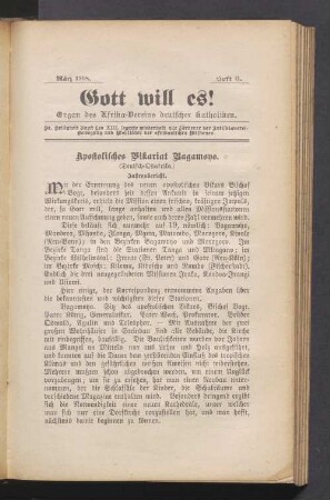 Heft 3. März 1908