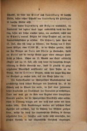 Der Krieg um die Rheingrenze 1870 politisch und militärisch dargestellt von W. Rüstow : Mit Kriegskarten und Plänen, 2