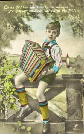 Ob ich Geld hab' oder keins ist mir alles eins [...]