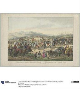 Darstellung der Russisch-kaiserlichen Cavallerie