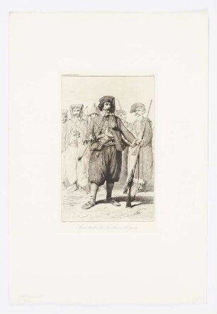 Aram-bascha des Serrechaners d’Ogulin, Blatt 8 der Folge "Militärische Grenzen"