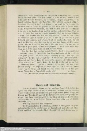 Plauen und Umgebung