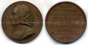 Series numismatica universalis virorum illustrium, Medaille auf Samuel Johnson